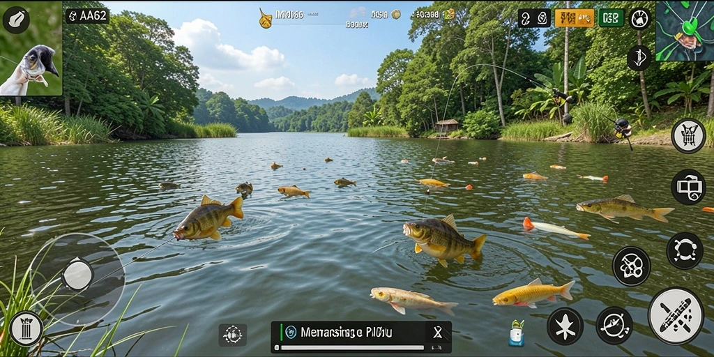 Tangkapan ikan yang menakjubkan dalam game AA62.