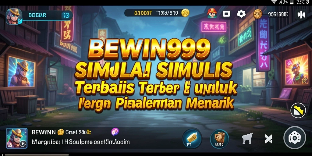 Tampilan gameplay menarik dari BEWIN999 dengan fitur simulasi yang realistis.