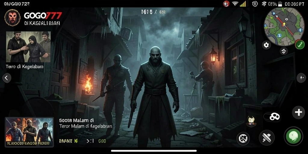 Gameplay GOGO77 yang menegangkan dengan suasana Horror