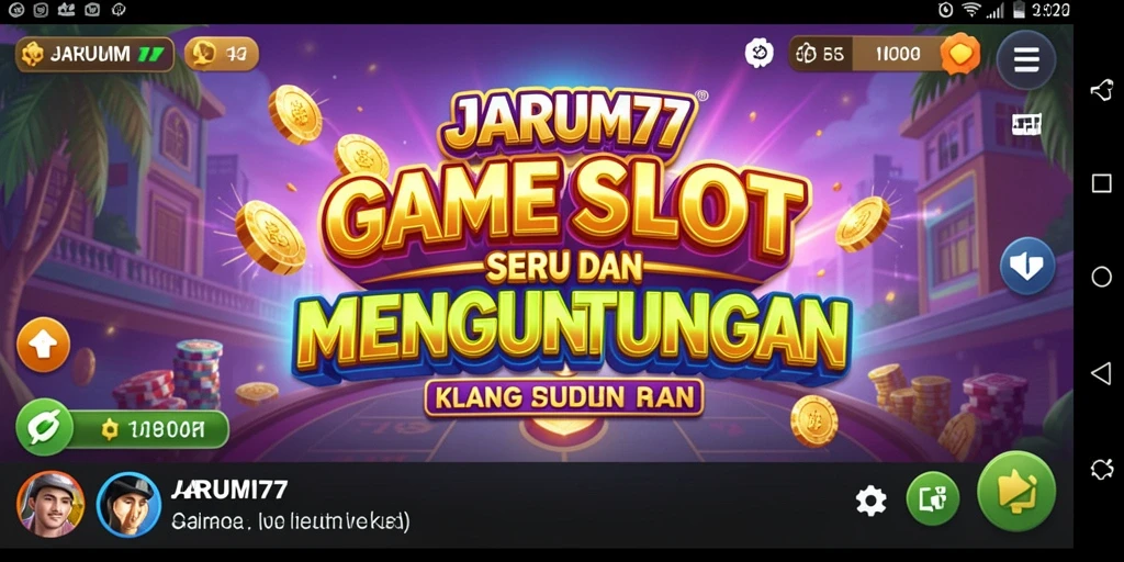 Gameplay menarik dalam JARUM77 dengan grafis berkualitas.