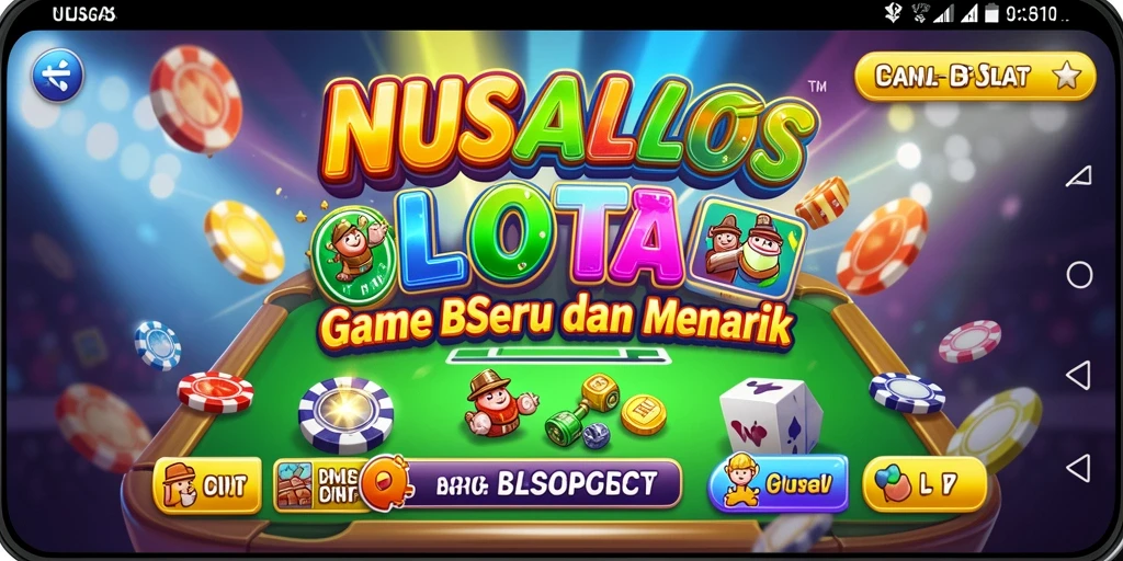 Screenshot gameplay NUSASLOTS menampilkan keseruan bermain Bingo.