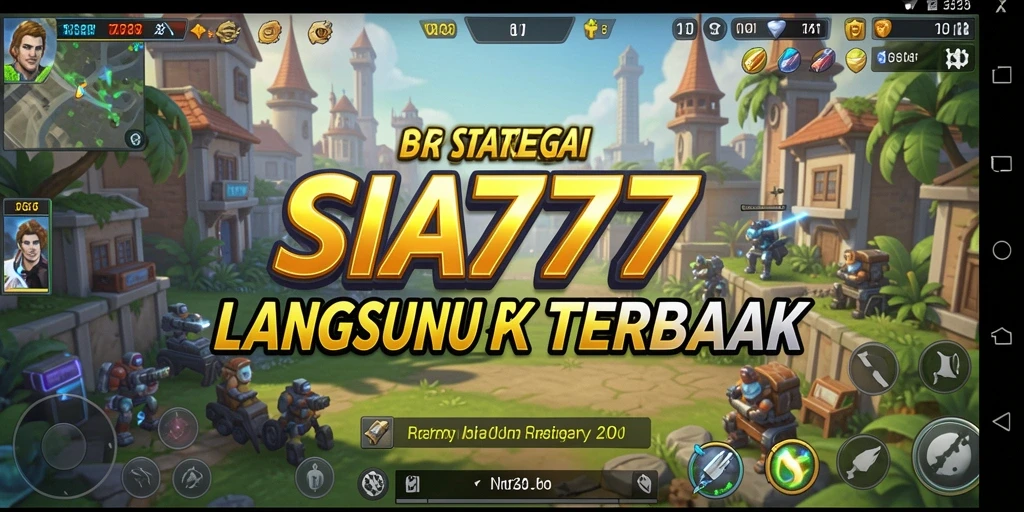 Tampilan gameplay menarik dengan strategi mendalam.