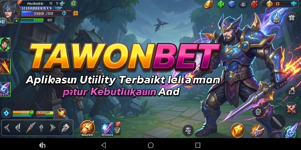 Tampilan antarmuka TAWONBET yang intuitif dan efisien.