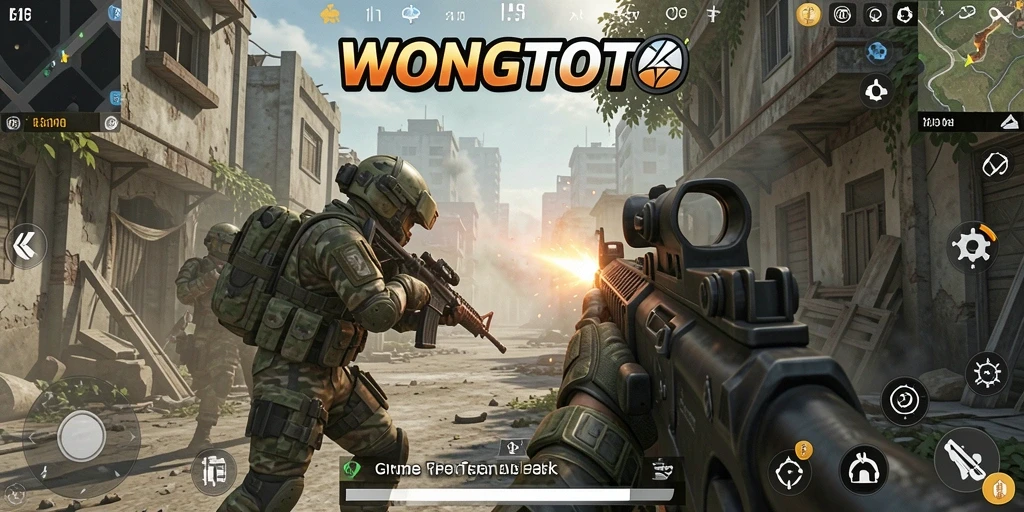 Tampilan aksi seru dari gameplay WONGTOTO yang intens.